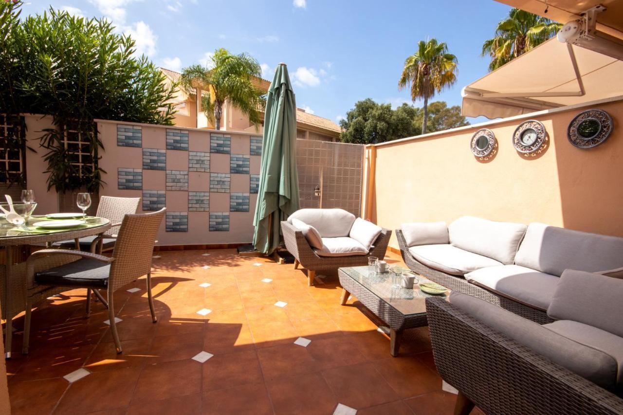 Ground Floor Apartment, Los Jardines De Santa Maria Elviria Marbella Kültér fotó